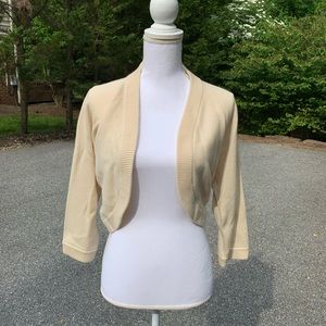 Creme Colored Michael Kors Cashmere Bolero